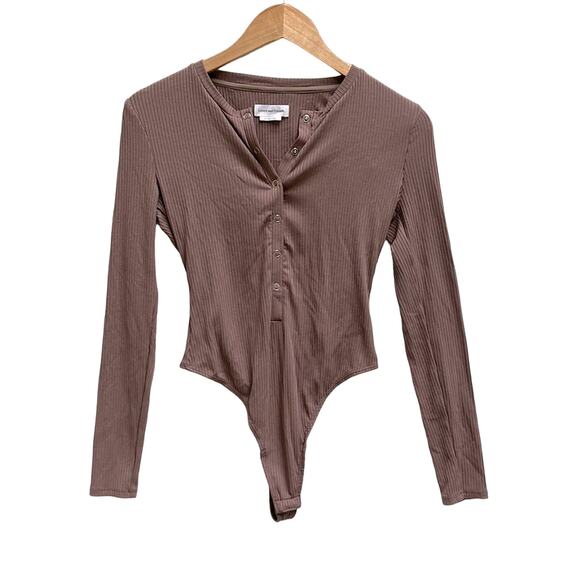 Lovers and Friends Lina Bodysuit in Mocha Size S - Picture 1 of 11